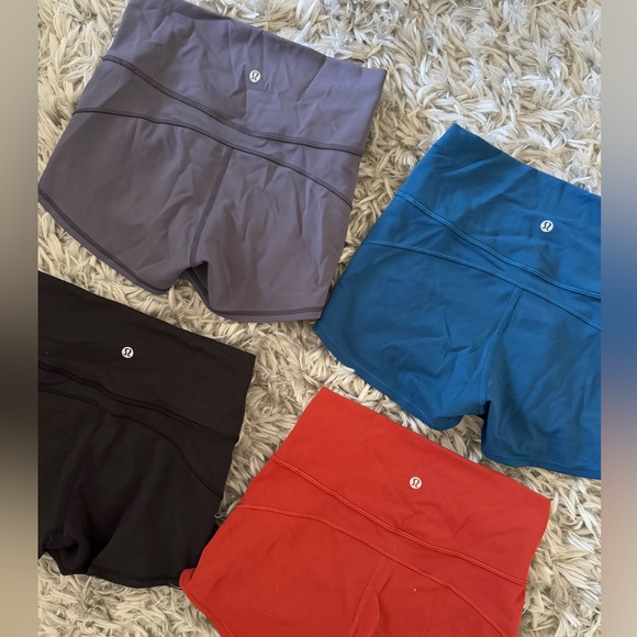 BUNDLE OF 4 - Lululemon in Movement Shorts - Picture 6 of 10